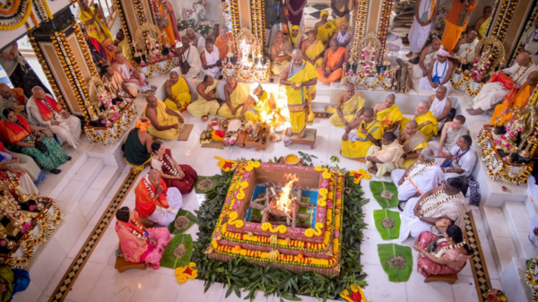 TOVP Yajña Śālā Opens in Śrīdhāma Māyāpur with Grand Celebration